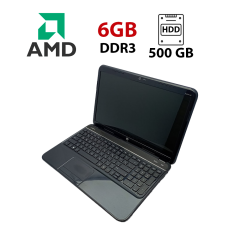 Ноутбук HP Pavilion g6-2000 / 15.6" (1366x768) TN / AMD A6-4400M (2 ядра по 2.7 - 3.2 GHz) / 6 GB DDR3 / 500 GB HDD / AMD Radeon HD 7520G / WebCam