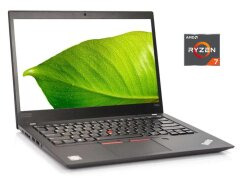 Ультрабук Б-клас Lenovo ThinkPad T495s / 14" (1920x1080) IPS / AMD Ryzen 7 PRO 3700U (4 (8) ядра по 2.3 - 4.0 GHz) / 16 GB DDR4 / 256 GB SSD M.2 / AMD Radeon Vega 10 Graphics / WebCam / Win 11 Pro