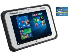Захищений планшет Panasonic Toughpad FZ-M1 / 7" (1280x800) TN Touch / Intel Core i5-4302Y (2 (4) ядра по 1.6 - 2.30 GHz) / 8 GB DDR3 / 256 GB SSD / Intel HD Graphics 4200 / WebCam / Win 10 Pro