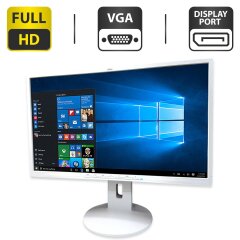 Монитор Fujitsu B24-8 TE Pro / 24" (1920x1080) IPS / VGA, DVI, DisplayPort, USB-Hub, Audio / Встроенные колонки 2x 2W / VESA 100x100