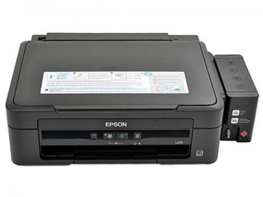МФУ Epson L210 / Струйная цветная печать / 1440x5760 dpi / 27 стр. мин / USB 2.0
