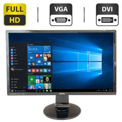 Монітор Benq GL2460-B / 24" (1920x1080) TN / 1x VGA, 1x DVI, 1x HDMI, 2x Audio / VESA 100x100