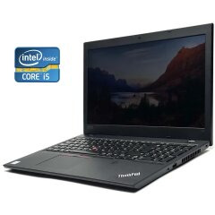 Ноутбук Lenovo ThinkPad L580 / 15.6" (1920x1080) IPS / Intel Core i5-8250U (4 (8) ядра по 1.6 - 3.4 GHz) / 8 GB DDR4 / 256 GB SSD / Intel UHD Grphics 620 / WebCam / Win 10 Pro