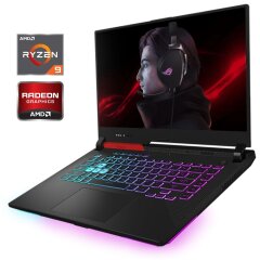 Игровой ноутбук Б-класс Asus ROG Strix G15 Advantage Edition G513QY / 15.6" (1920x1080) IPS / AMD Ryzen 9 5900HX (8 (16) ядер по 3.3 - 4.6 GHz) / 16 GB DDR4 / 512 GB SSD NVMe / AMD Radeon RX 6800M, 12 GB GDDR6, 192-bit