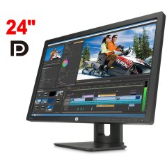 Монитор HP Z24i / 24" (1920x1200) IPS / 1x DisplayPort, 1x DVI, 1x VGA,  5x USB 2.0 / VESA 100x100 / Pivot