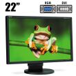 Монітор NEC MultiSync E222W / 22" (1680x1050) TN / VGA, DVI / VESA 100x100
