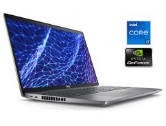Ігровий ультрабук Б-клас Dell Latitude 5530 / 15.6" (1920x1080) IPS / Intel Core i7-1265U (10 (12) ядер по 3.6 - 4.8 GHz) / 8 GB DDR4 / 512 GB SSD / nVidia GeForce MX550, 2 GB GDDR6, 64-bit / WebCam
