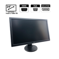 Монітор BenQ GL2450 / 24" (1920x1080) TN / DP, VGA, HDMI + Кабель живлення