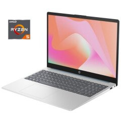 Ультрабук HP 15-fc0006ca / 15.6" (1920x1080) TN / AMD Ryzen 5 7520U (4 (8) ядра по 2.8 - 4.3 GHz) / 16 GB DDR4 / 512 GB SSD / AMD Radeon 610M Graphics / WebCam / Win 11