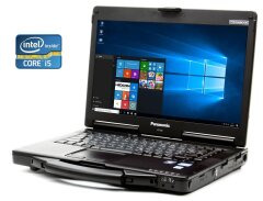 Захищений ноутбук Б-клас Panasonic Toughbook CF-53 / 14" (1366x768) TN / Intel Core i5-4300U (2 (4) ядра по 1.9 - 2.9 GHz) / 8 GB DDR3 / 256 GB SSD / Intel HD Graphics 4400 / DVD-ROM