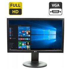 Монитор LG 23MB35PY-B / 23" (1920x1080) IPS / USB-Hub, VGA, DVI, DisplayPort, Audio / Встроенные колонки 2x 1W / VESA 75x75 + Кабели (VGA и&nbsp;питания) в комплекте