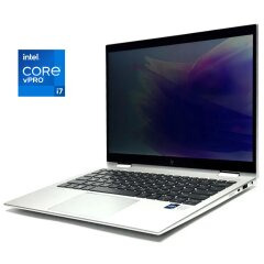 Ультрабук-трансформер Б-класс HP Elite x360 830 G10 / 13.3" (1920x1200) IPS Touch / Intel Core i7-1365U (10 (12) ядер по 1.8 - 5.2 GHz) / 32 GB DDR5 / 512 GB SSD / Intel Iris Xe Graphics / WebCam / Win 11
