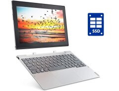 Нетбук-трансформер Lenovo Miix 320-10ICR / 10.1" (1920x1080) IPS Touch / Intel Atom x5-Z8350 (4 ядра по 1.4 - 1.92 GHz) / 4 GB DDR3 / 64 GB SSD / Intel HD Graphics 400 / WebCam / Win 10 Home