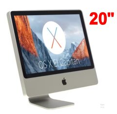 Моноблок Б-класс Apple iMac 7.1 (Early 2007) / 20" (1680x1050) TN / Intel Core 2 Duo T7300 (2 ядра по 2.0 GHz) / 2 GB DDR2 / 250 GB HDD / ATI Radeon HD 2400 XT Graphics / macOS