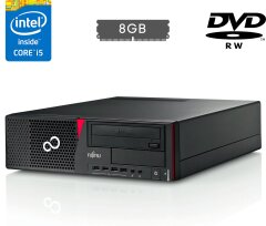 Системный блок Fujitsu Esprimo E720 E90+ SFF / Intel Core i5-4570 (4 ядра по 3.2 - 3.6 GHz) / 8 GB DDR3 / no HDD / Intel HD Graphics 4600 / 280W / DVD-RW / DisplayPort