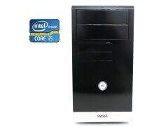 ПК Б-класс Gigabyte GZ-M1 Tower / Intel Core i5-2400S (4 ядра по 2.5 - 3.3 GHz) / 8 GB DDR3 / 500 GB HDD / Intel HD Graphics 2000 / DVD-RW / 450W