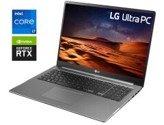 Игровой ультрабук Б-класс LG Ultra PC 17U70Q / 17" (2560x1600) IPS / Intel Core i7-1260P (12 (16) ядер по 3.4 - 4.7 GHz) / 16 GB DDR5 / 512 GB SSD NVMe / nVidia GeForce RTX 3050 Ti, 4 GB GDDR6, 128-bit / WebCam