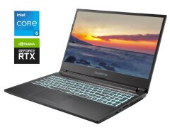 Ігровий ноутбук Gigabyte G5 GD / 15.6" (1920x1080) IPS / Intel Core i5-11400H (6 (12) ядер по 2.7 - 4.5 GHz) / 16 GB DDR4 / 512 GB SSD M.2 / nVidia GeForce RTX 3050 Ti, 4 GB GDDR6, 128-bit / WebCam / Win 11