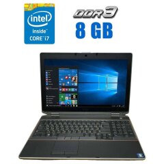 Ноутбук Dell Latitude E6520 / 15.6" (1366x768) TN / Intel Core i7-2620M (2 (4) ядра по 2.7 - 3.4 GHz) / 8 GB DDR3 / 256 GB SSD / nVidia NVS 4200M, 512 MB DDR3, 64-bit / WebCam