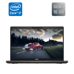 Ультрабук Dell Latitude 5400 / 14" (1920x1080) IPS / Intel Core i7-8665U (4 (8) ядра по 1.9 - 4.8 GHz) / 16 GB DDR4 / 512 GB SSD / Intel UHD Graphics 620 / WebCam / TouchID / Windows 10
