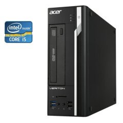 ПК Б-клас Acer Veriton X2632G SFF / Intel Core i5-4430S (4 ядра по 2.7 - 3.2 GHz) / 8 GB DDR3 / 500 GB HDD / Intel HD Graphics 4600 / DVD-RW