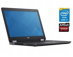 Ігровий ноутбук Dell Precision 3510 / 15.6" (1920x1080) IPS / Intel Core i7-6700HQ (4 (8) ядра по 2.6 - 3.5 GHz) / 12 GB DDR4 / 256 GB SSD / AMD Radeon R9 M360, 2 GB GDDR5, 128-bit / WebCam / Win 10 Pro