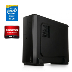 ПК Vinga CS313B SFF / Intel Xeon E5-2670 (8 (16) ядер 2.6 - 3.3 GHz) / 32 GB DDR3 / 240 GB SSD / AMD Radeon Pro WX 3100, 4 GB GDDR5, 128-bit / Win 10 Pro